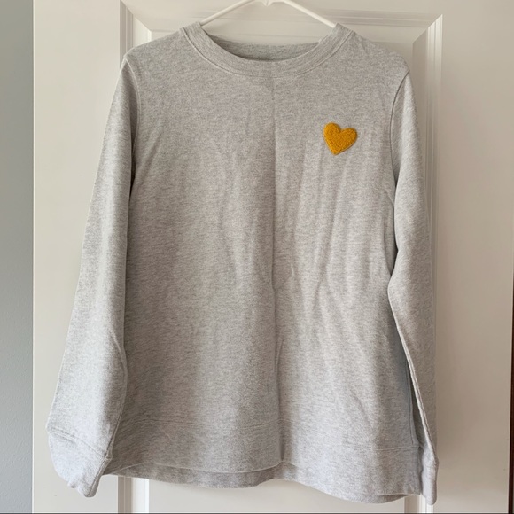 lou and grey heart sweatshirt